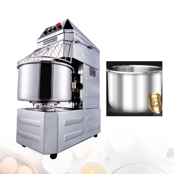 Consistent results with the reliable spiral dough kneader machine