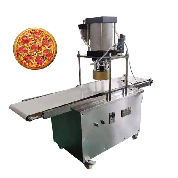 Uniformly shaped pizzas with a manual dough press