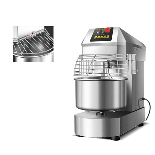 Get the perfect dough consistency every time with this top spiral dough mixer