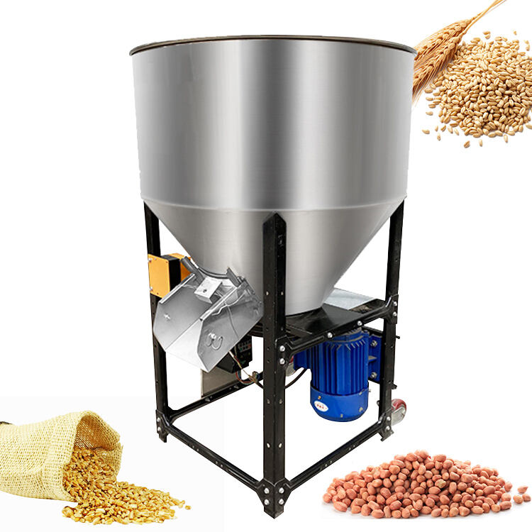 How to Use a Feed Mixer: