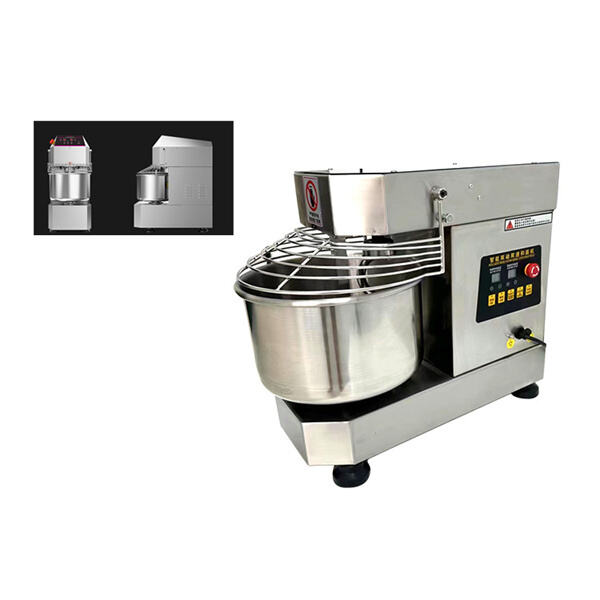Save Time and Labor with our High-Powered Spiral Dough Mixer