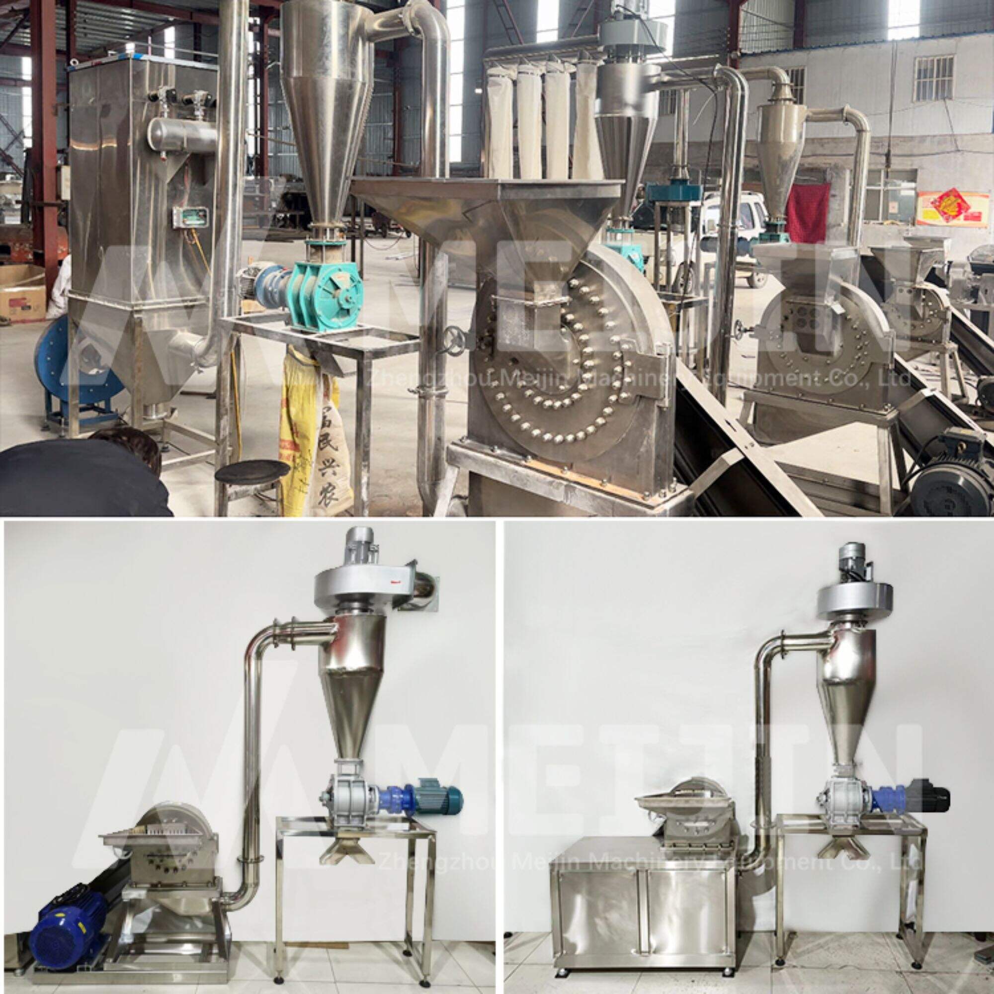 Stainless Steel Toothed Claw Crusher Production Line