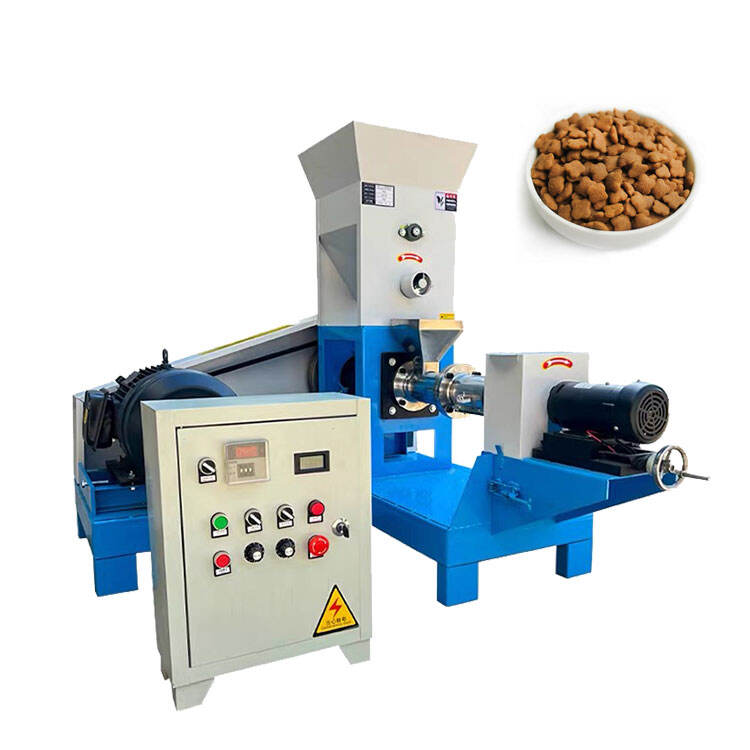 Fish pellet machine