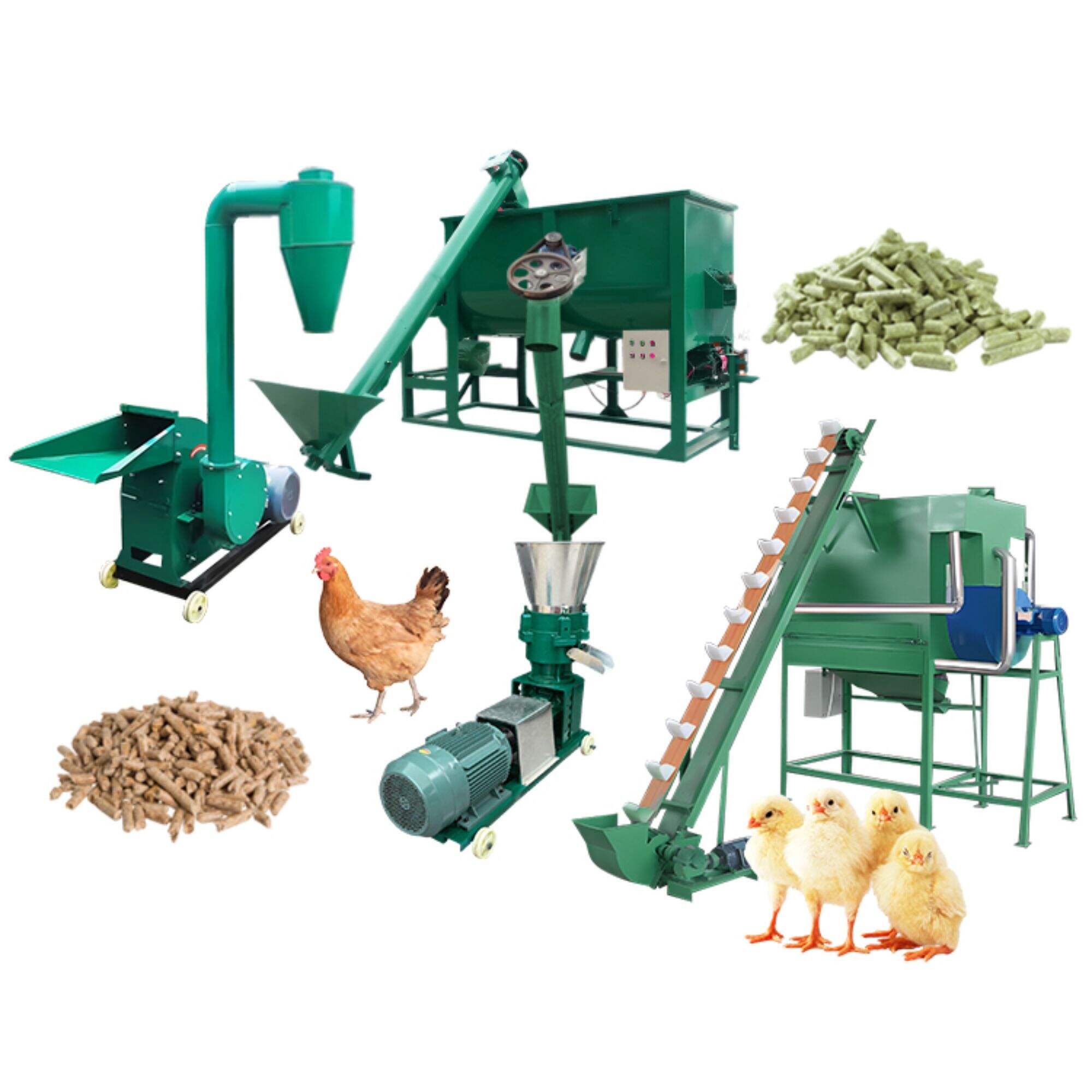 Hammer Pellet Machine Production Line