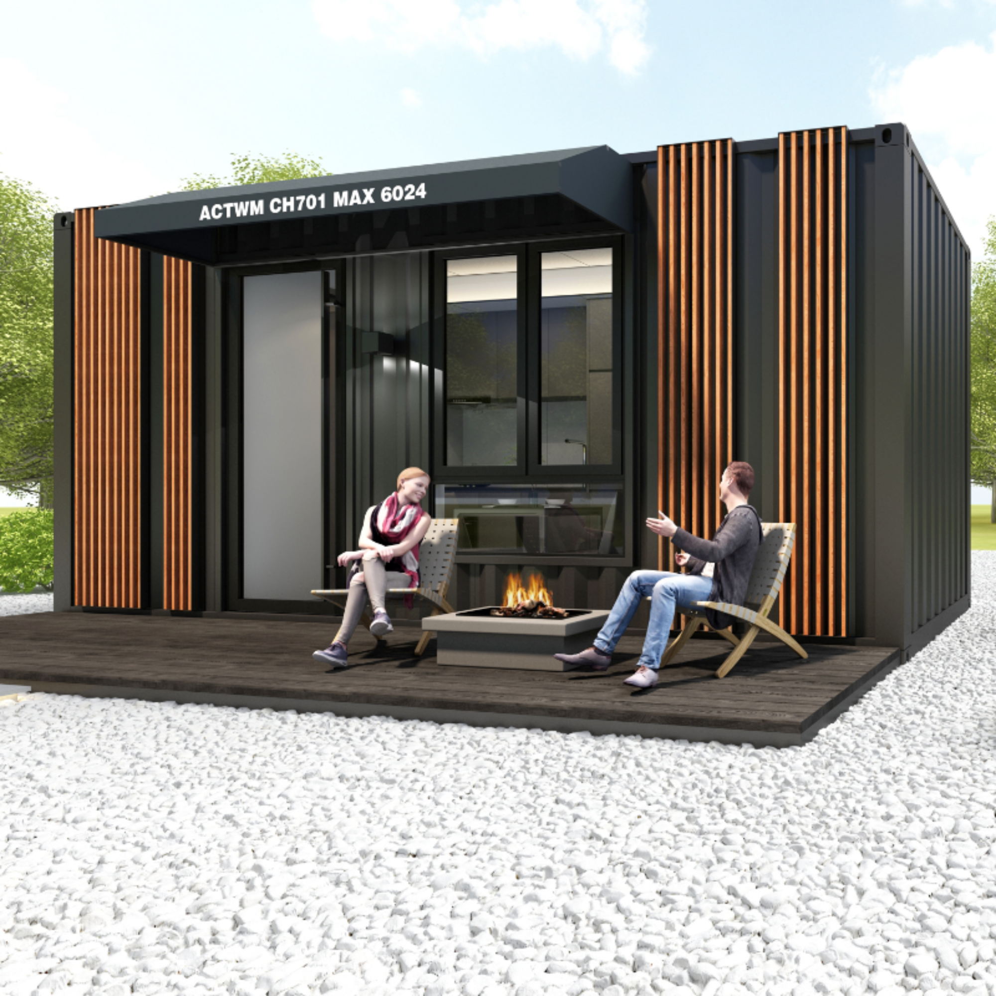 CH701 shipping  container house