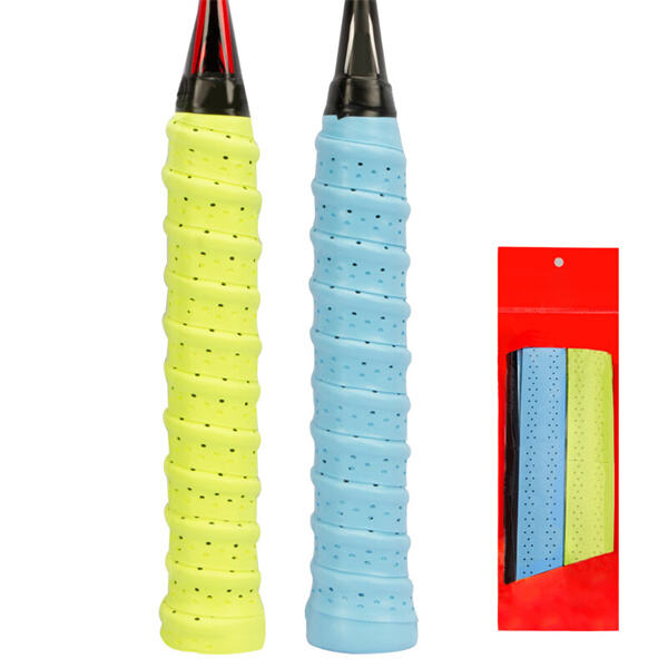 Innovación dentro del grip biselado de bádminton: