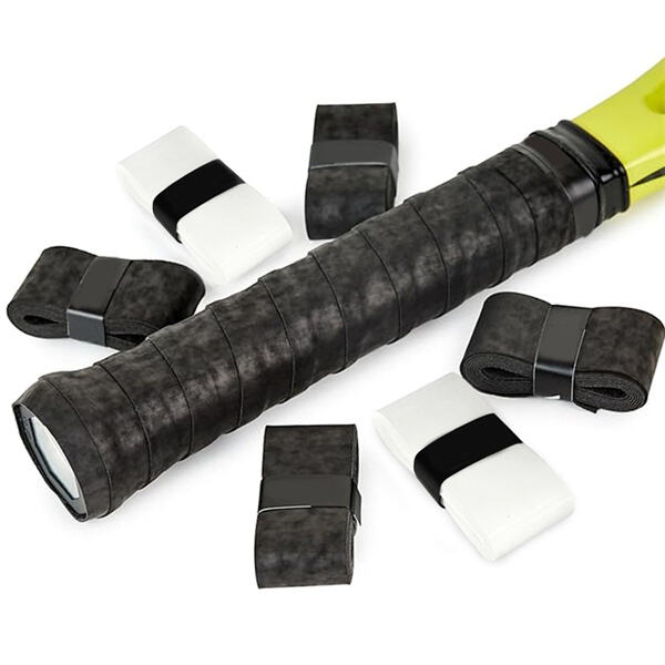 The classic feel of a leather replacement grip for your racke
