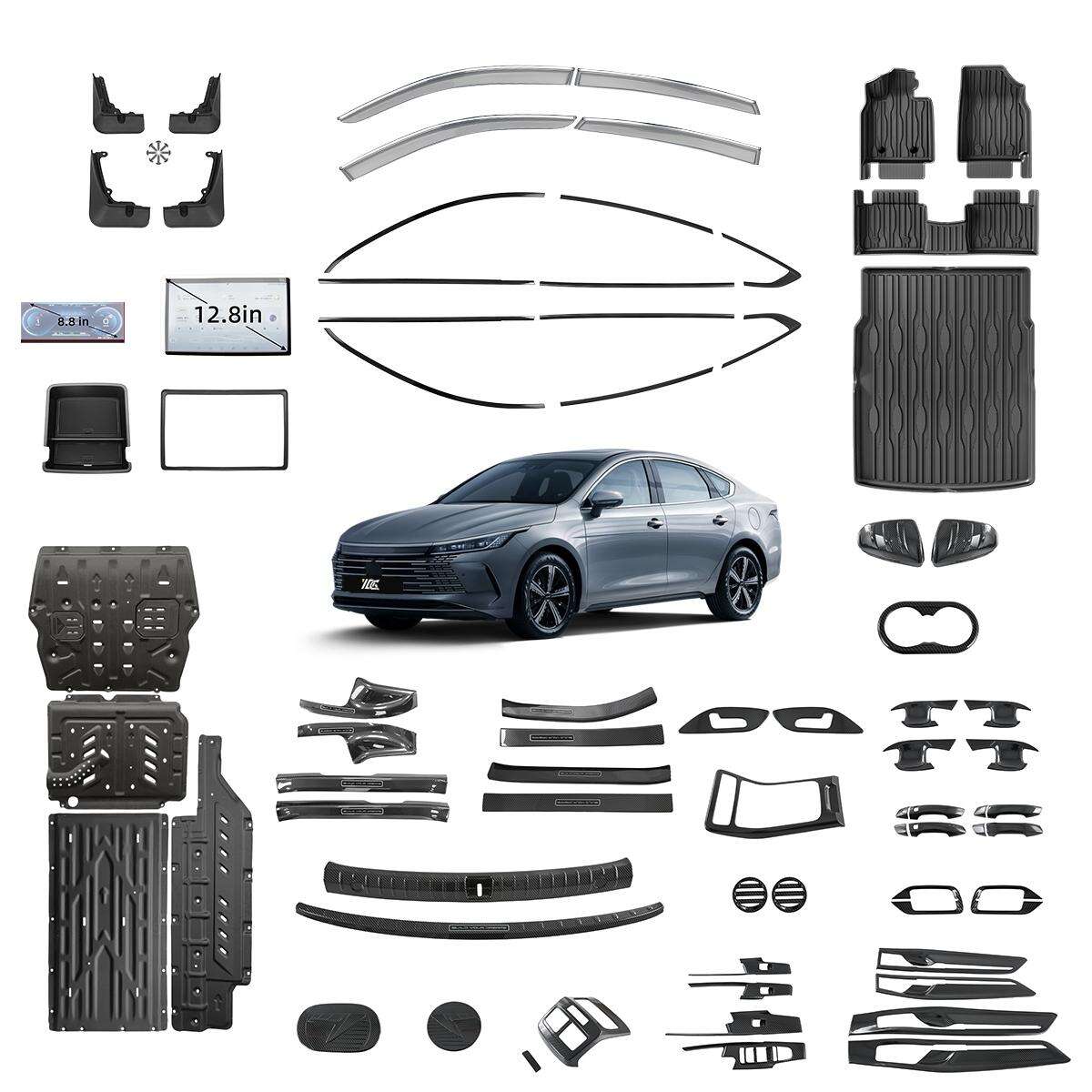 Protect your vehicle's undercarriage with BYD SEAL 5 skid plates