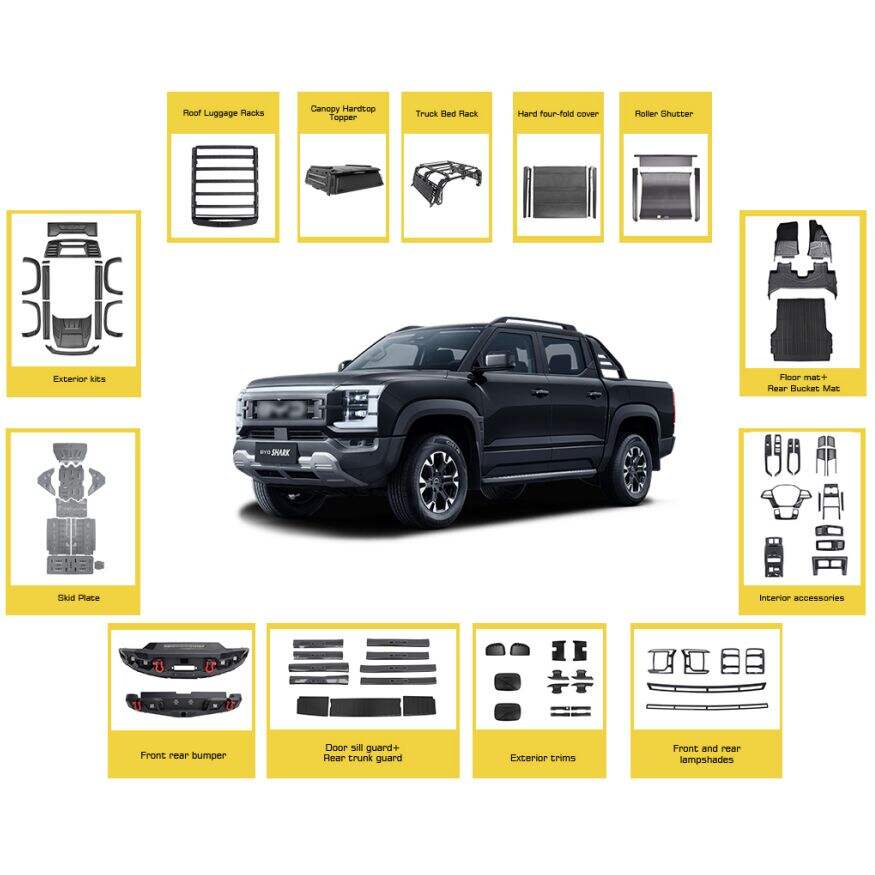 Stand Out on the Road with our Exclusive BYD Shark 6 Exterior Ki