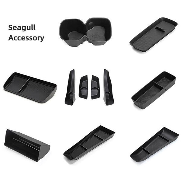 Say goodbye to cluttered cars with convenient door storage options