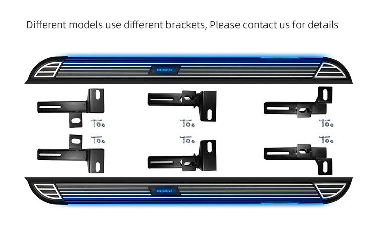 Yuan Plus SUV الملحقات الخارجية لوحات الجري المصنوعة من سبائك الألومنيوم ذات الخطوة الجانبية Nerf Bar لمورد BYD ATTO 3