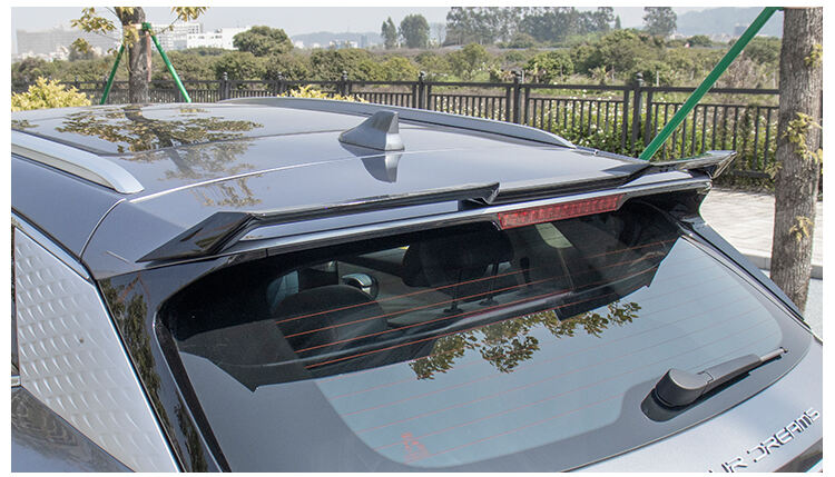 Car Exterior Body Kit Rear Trunk Spoiler Yuan Plus Accessories Tail Wing ABS Plastic Rear Spoiler For BYD ATTO 3 details