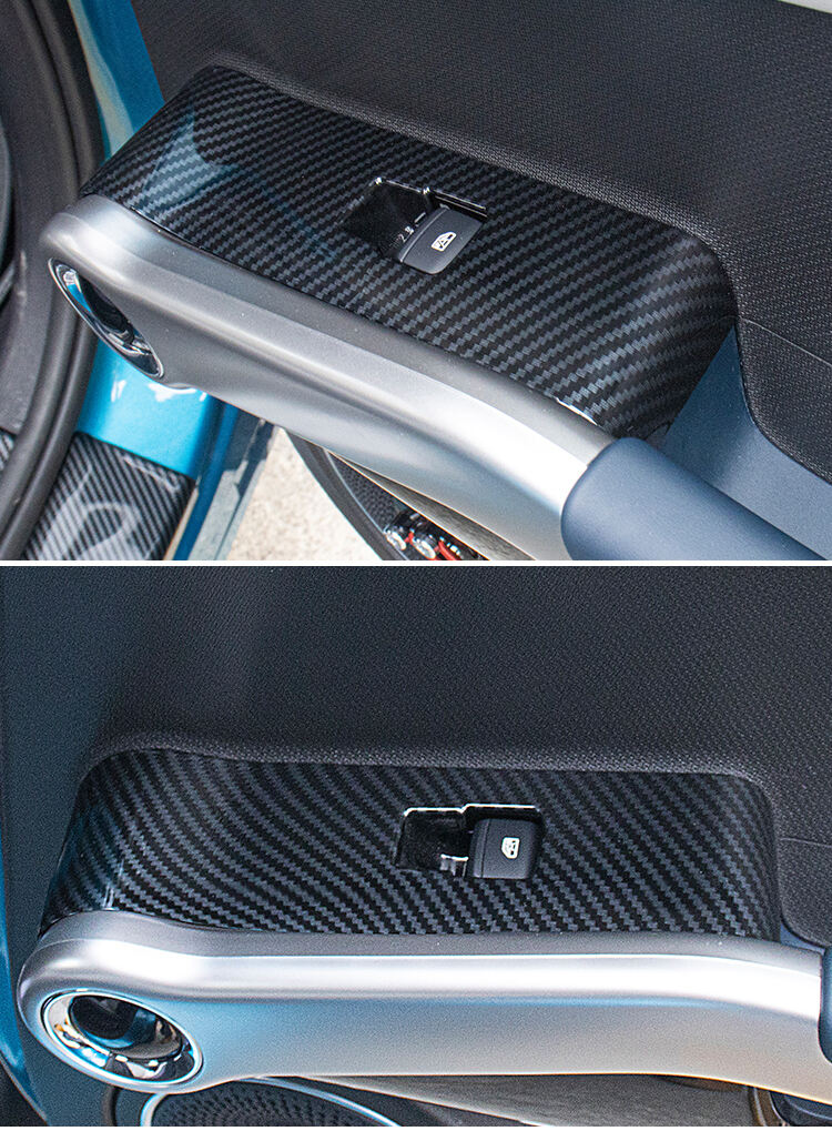 Car Interior Decoration Accessories LHD Window Glasses Lift Button Panel Armrest Window Rises Cover For BYD ATTO 3 Yuan Plus details
