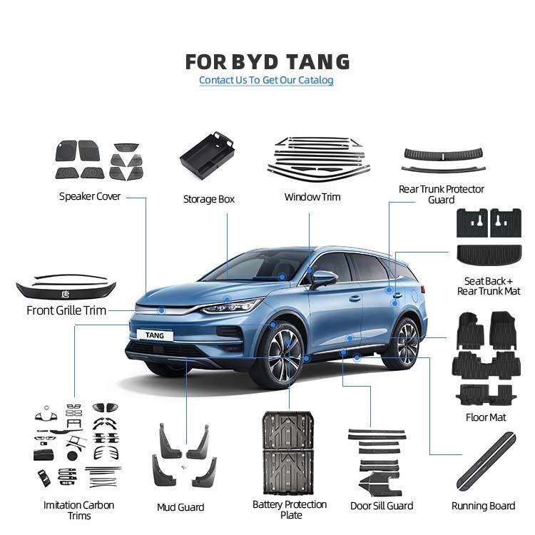 Stand out from the crowd with Stylish BYD Tang Skid Plates