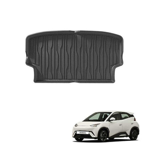 Easy to clean and maintain, a trunk mat is a practical addition to any vehicle