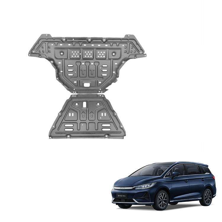 BYD M6 スライドプレートによる強化されたオフロード性能