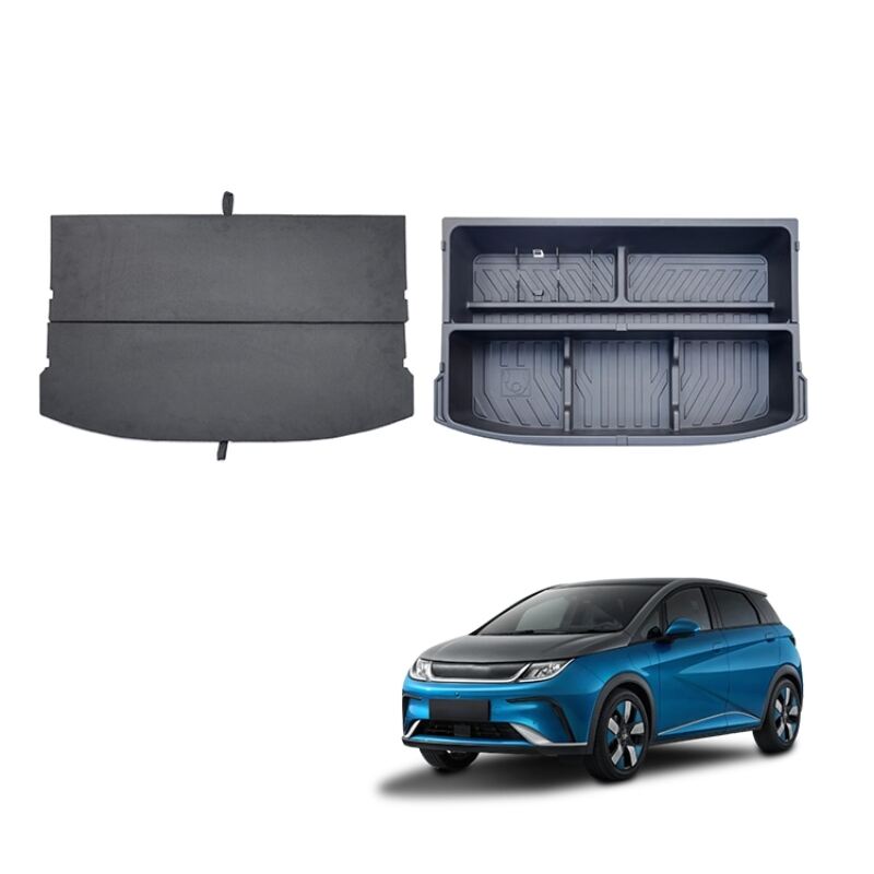 Fashionable Car Front Trunk Organizer Box Plastic Rear Trunk Storage Box For BYD Dolphin Accessories