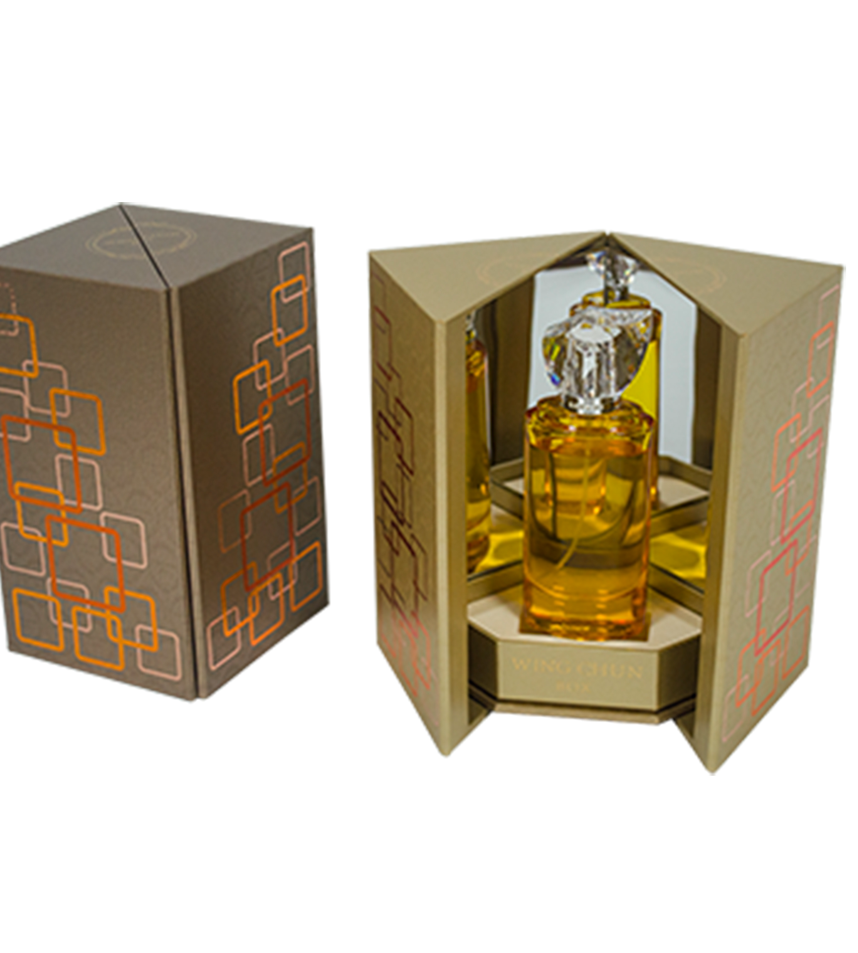 Luxurious Presentation: Premier Wing Chun’s Style on Perfume Packaging Box