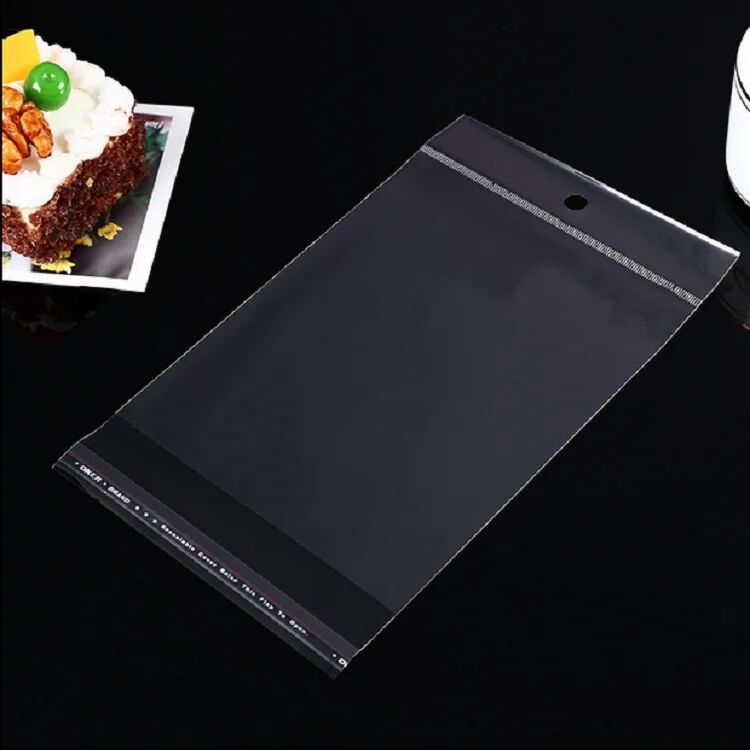 product custom printing clear cello self adhesive opp plastic bags for candy packing cookie candy bread cake packaging bopp pp bag-4