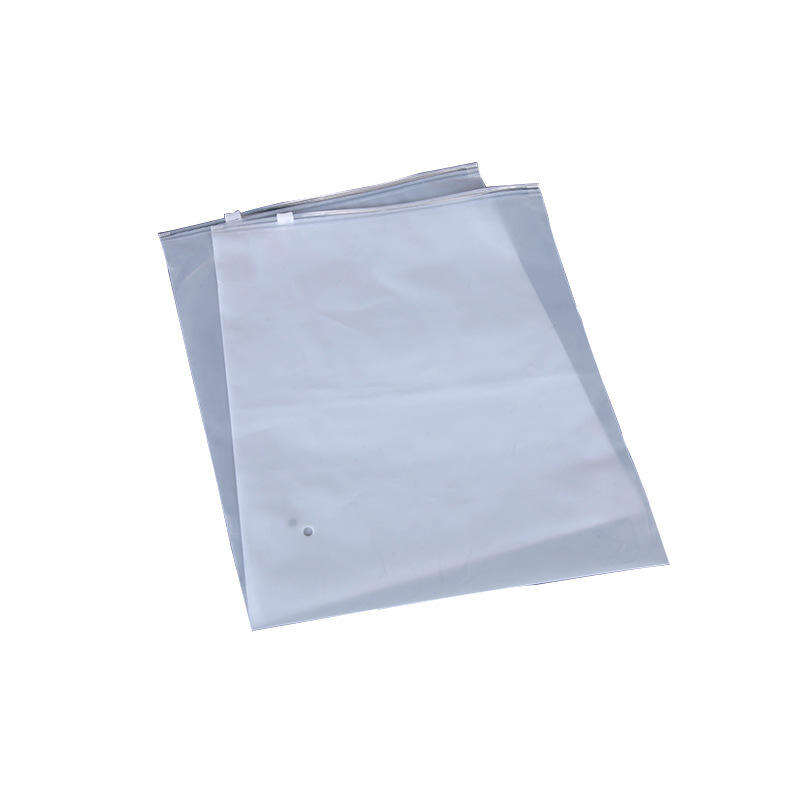 Wholesale Custom Printed Zip Lock Ziplock Waterproof Zipper EVA Frosted Matte Packing Plastic Bag Shirt Clothing Packaging Bag supplier