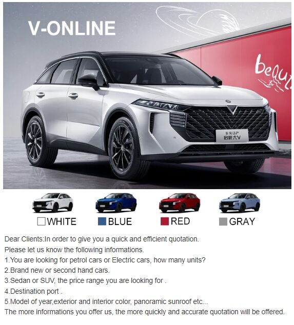 for 2023 Cheap Price wholesales Fuel Vehicle Dongfeng Venucia Big V 1.5T Compact SUV 5 seats Gas Car factory