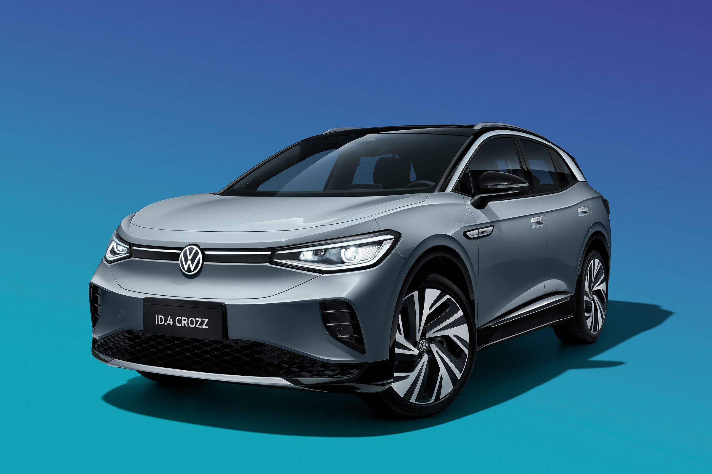 Buy Cheap EV Auto VW Id.4 Crozz 5 Long Range 600KM 5 Seats 2023 Brand New Electric Cars Made In China New Energy Vehicles SUV supplier