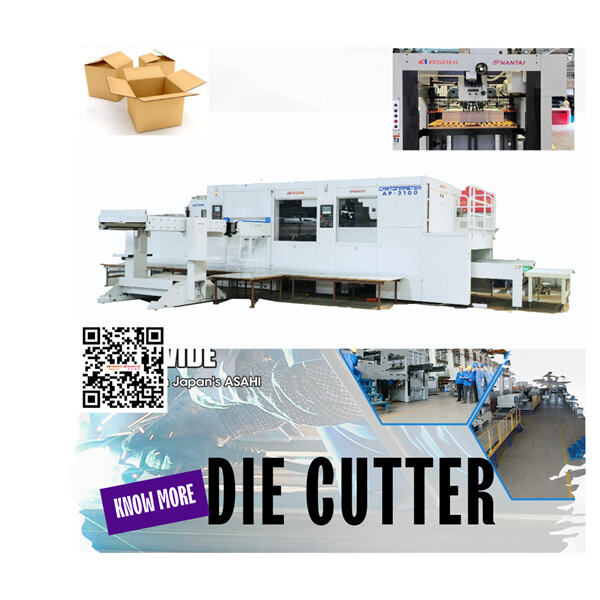 Customized die-cutting with roll die cutting machine