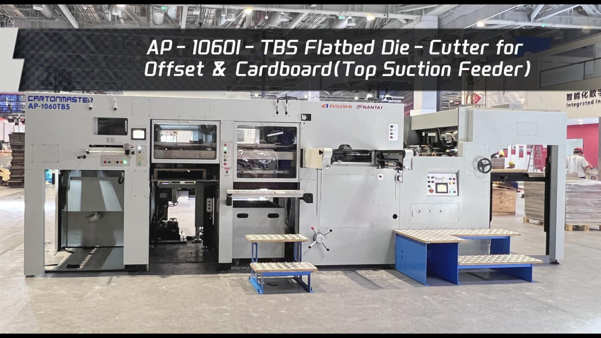 AP-1060I-TBS-Flatbed Die-Cutter for Offset & Cardboard(Top Suction Feeder)