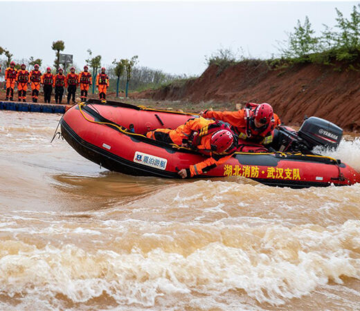 Hubei Fire Emergency Exercise