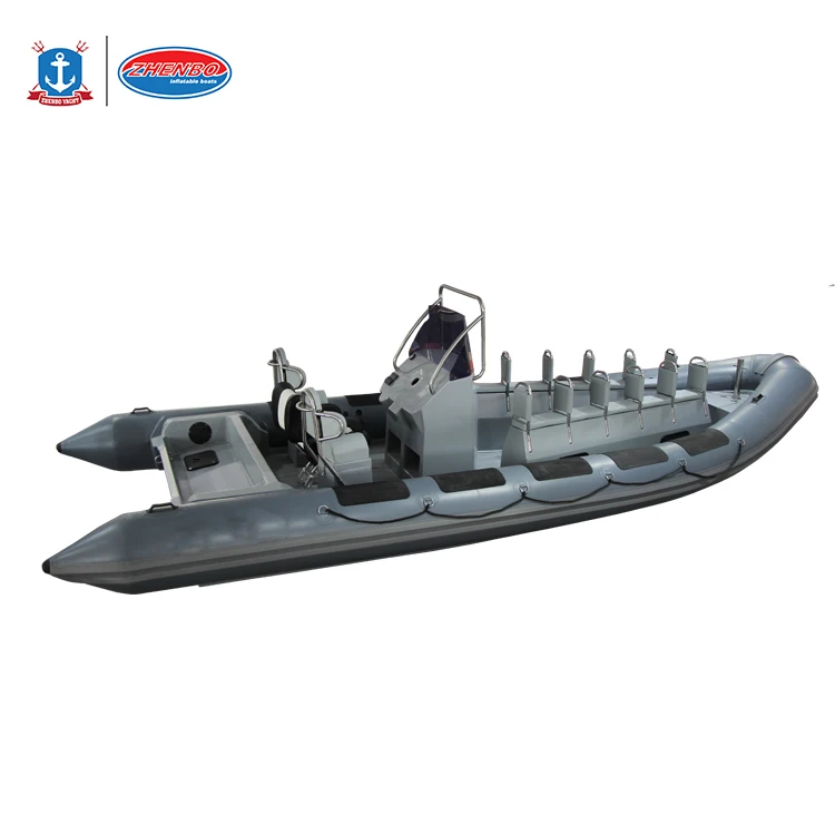 Inflatable Rib-Boat 700 23ft Luxury Orca Hypalon Rib Boat Fiberglass 12 Persons Rigid Inflatable Boat details