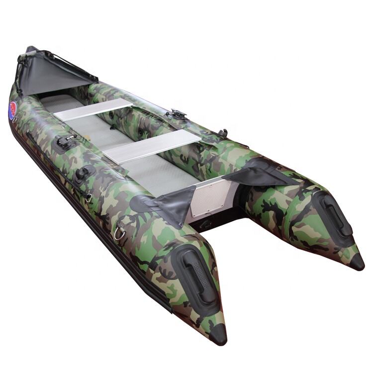 1.8m 2m 2.3m one person fishing boat belly boat PVC boats for leisure crafts raft factory