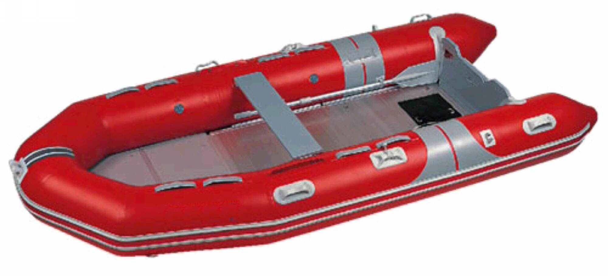 Customized Logo PVC/HYPALON Zodiac 2-3 person  Inflatable ZB-250 PVC Boats with Aluminium Floor manufacture