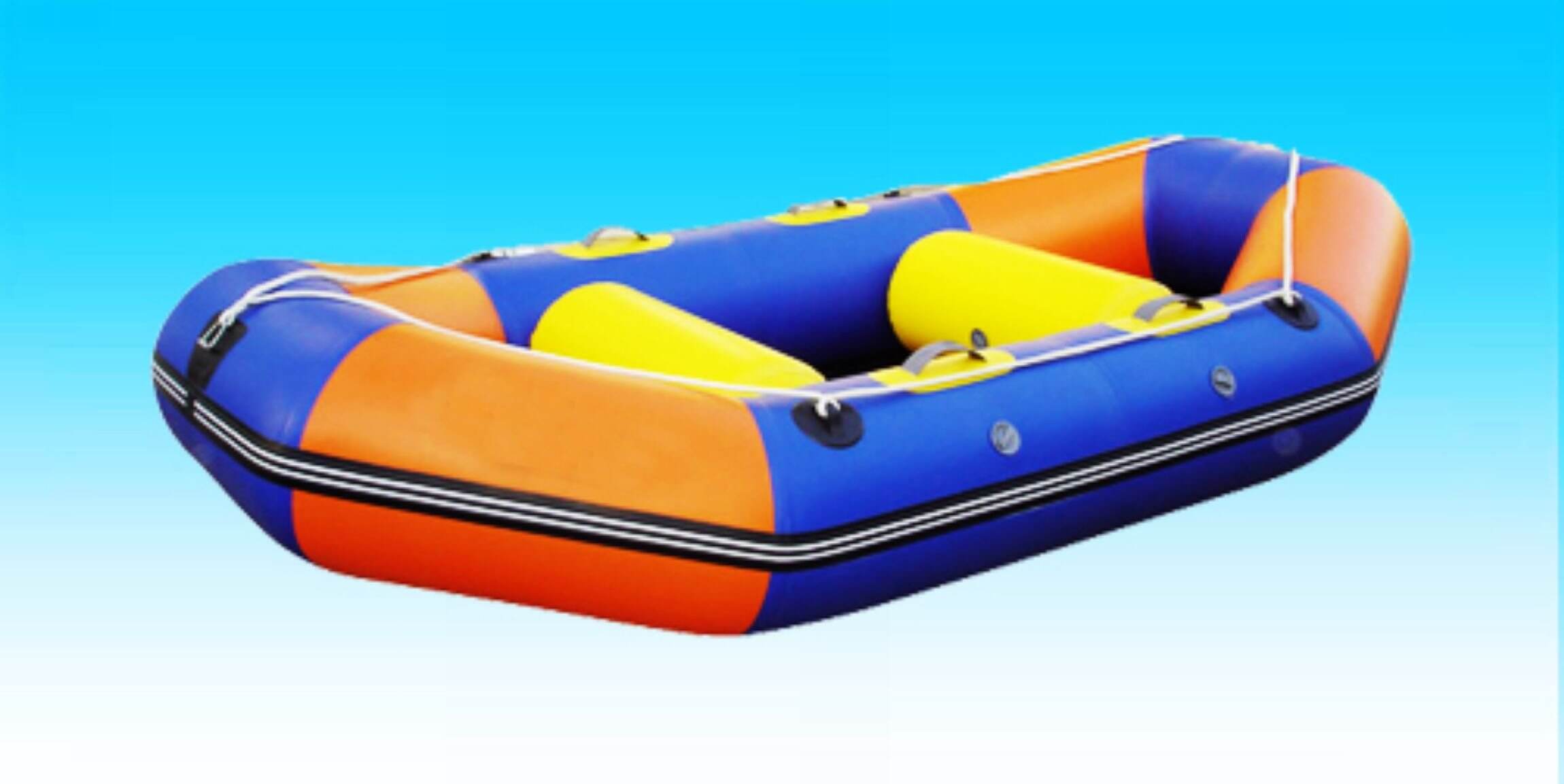 Inflatable Raft 410 380 1.2 PVC Low Price Pontoon Boat Rubber Pack Raft Boat manufacture