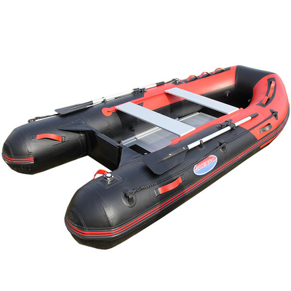 Useu00a0Inflatable Boat with Motor for Fishing