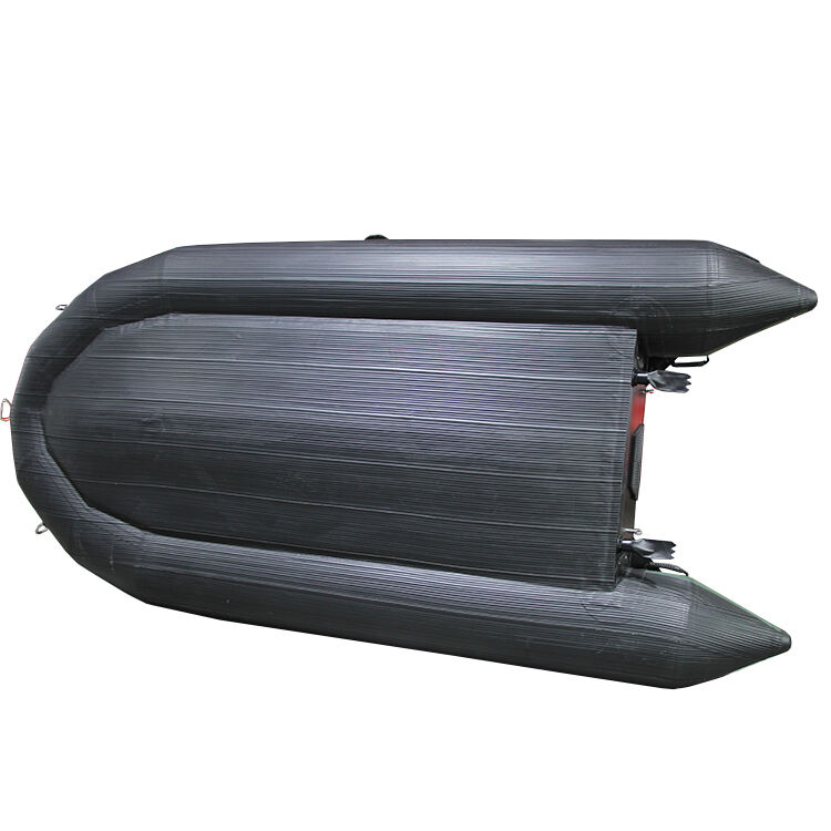 High Quality 13ft 380cm Foldable Rubber Boat Inflatable Rowing Sport Boats for fishing with engine details