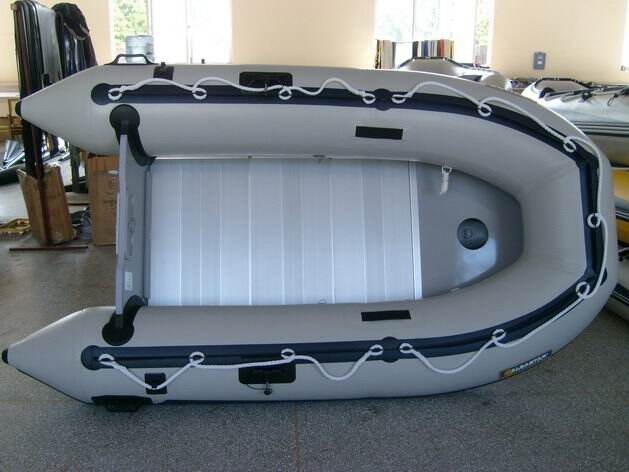 Customized Logo PVC/HYPALON Zodiac 2-3 person  Inflatable ZB-250 PVC Boats with Aluminium Floor supplier