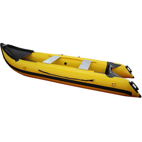 قوارب كاياك قدمية قابلة للنفخ مصممة بمتانة لتحقيق أقصى درجات الاستقرار والسلامة