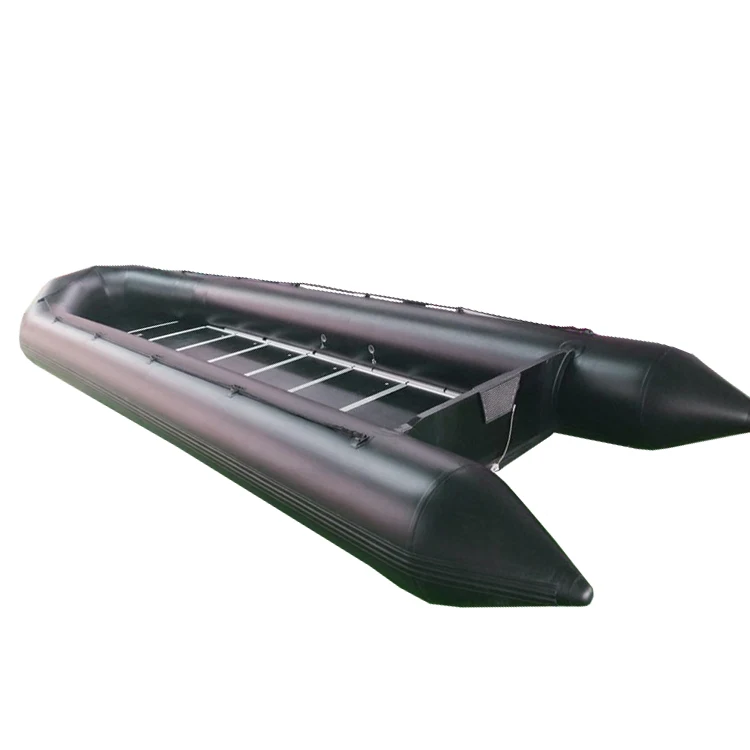 High Quality 7m Length New Schlauch boot Aluminum Air mat Floor Inflatable Folding Rubber Boat manufacture