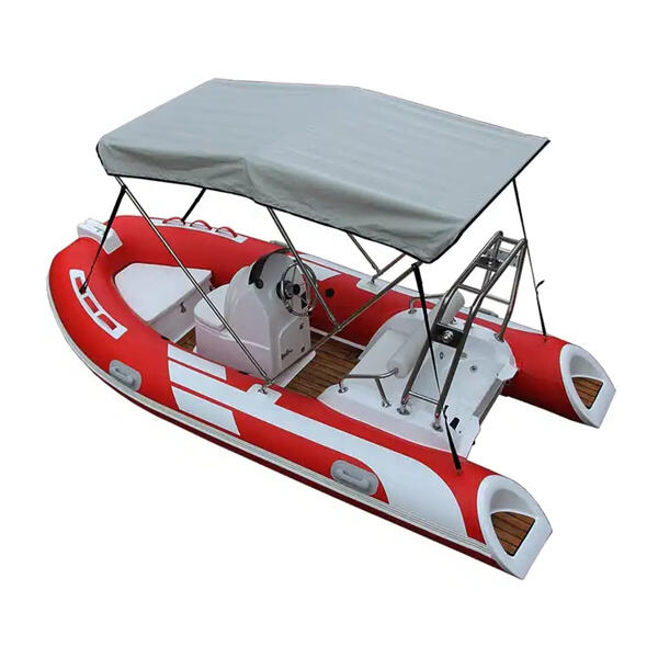 حسّن تجربة عملائك في رحلات القوارب مع قواربنا الهوائية المزودة بسقف