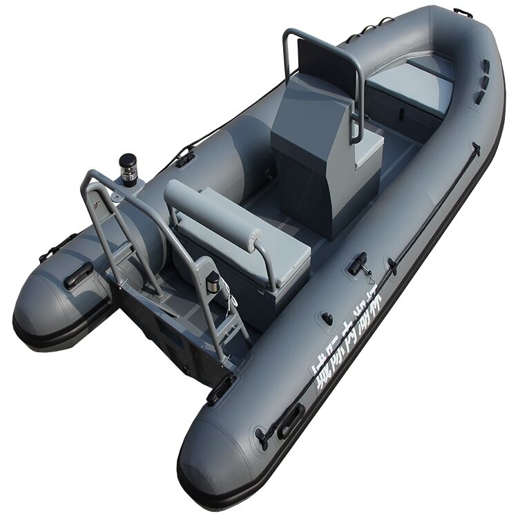 Bateau gonflable en aluminium de nervure de sauvetage de coque en V profond de bateau électrique de la CE 6 personnes de la RIB 360 pour l'océan avec l'usine de 30 HP