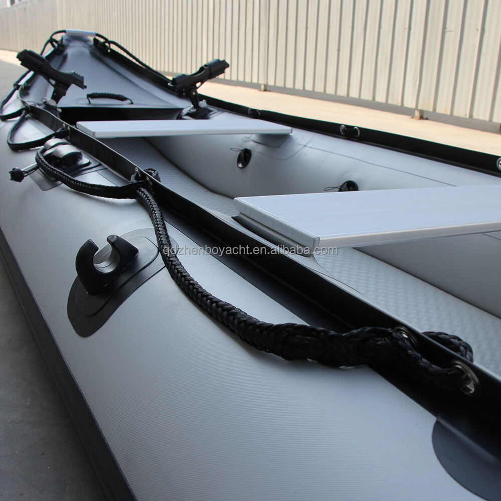 Zhenbo inflatable fishing kayak 370 kaboat inflatable 12ft ZBK-370 fishing boats manufacture