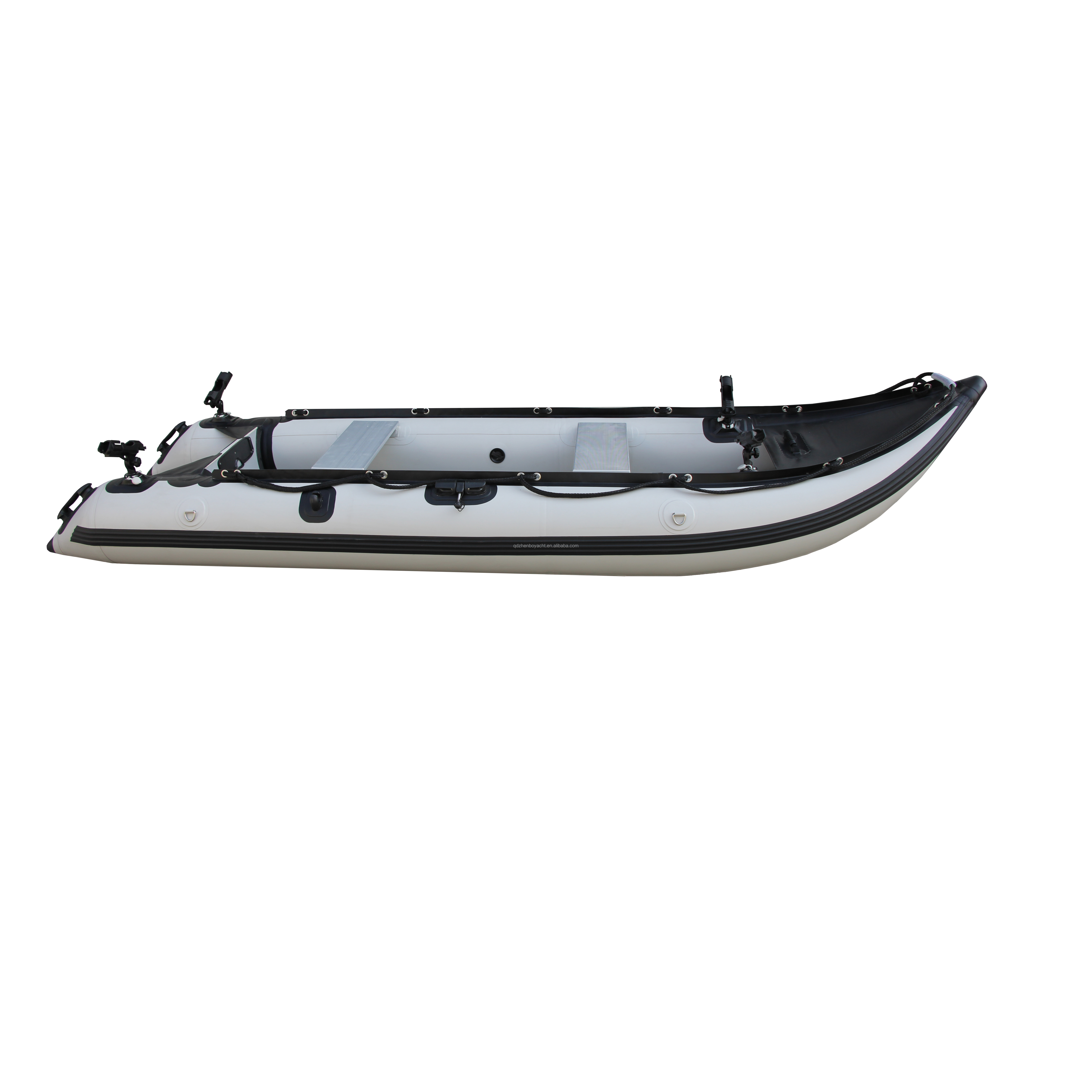 Zhenbo inflatable fishing kayak 370 kaboat inflatable 12ft ZBK-370 fishing boats details