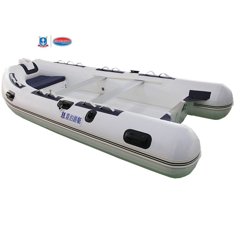 CE 13ft 3.9M Hypalon Fiberglass Hull RIB Boat Fishing Boats Ships Inflatable RIB-390 Boat for the ocean with motor details