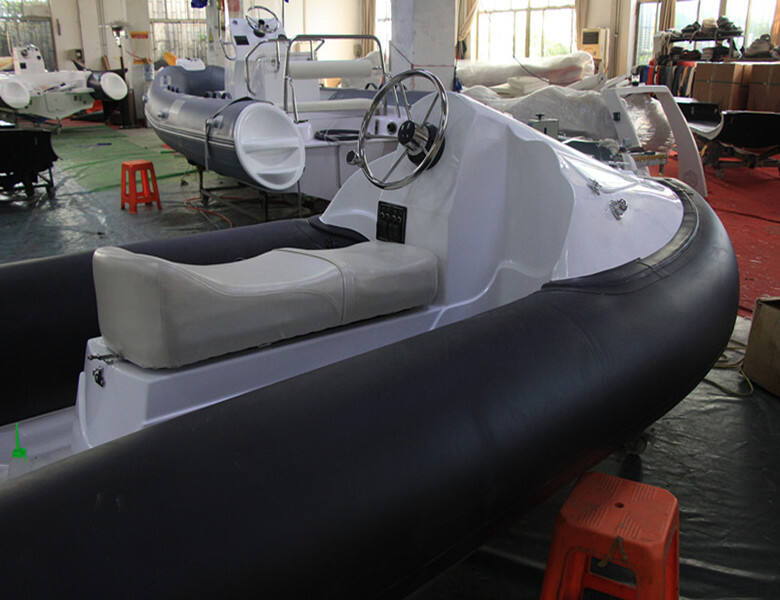 Fiberglass 3.5m Inflatable Jet Ski Speed Boat 350 With Motor manufacture