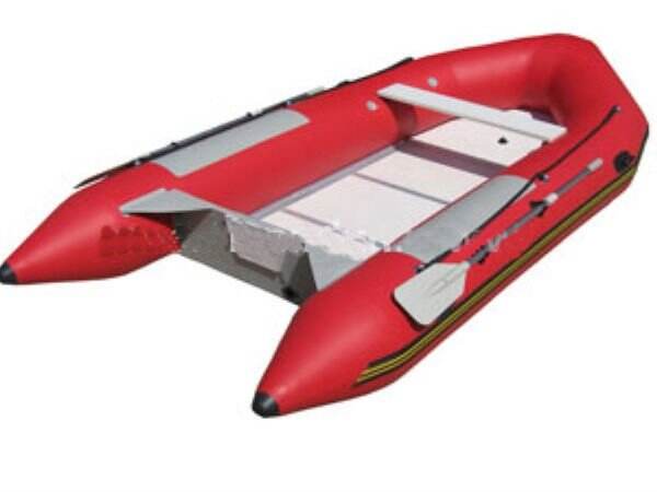 High Quality 7m Length New Schlauch boot Aluminum Air mat Floor Inflatable Folding Rubber Boat details