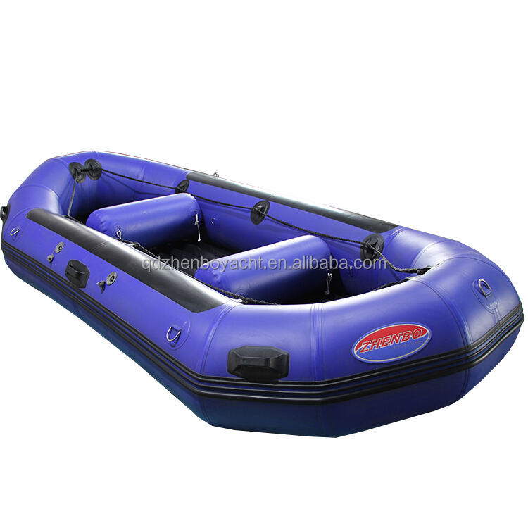 White Water Rafting Boat Wild River Valley Inflatable Boat PVC/Hypalon Boats River Raft factory