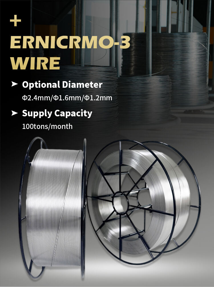 Factory Direct Sale Pure Nickel Welding Wire Price Inconel 600 601 625 718 713 Ernicrmo-3 Welding Wire details