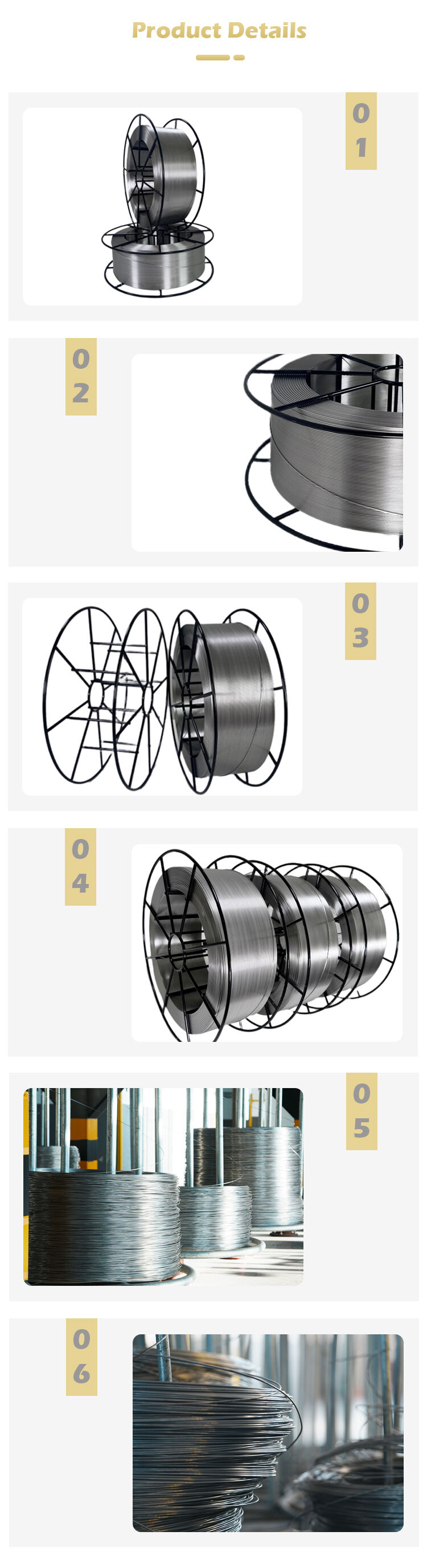 Factory Direct Sale Pure Nickel Welding Wire Price Inconel 600 601 625 718 713 Ernicrmo-3 Welding Wire manufacture