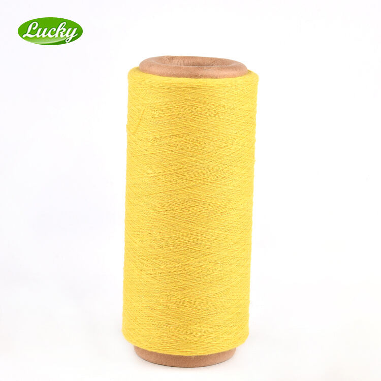 Recycled cotton and polyester blended cotton yarn NE81 for weaving  factory