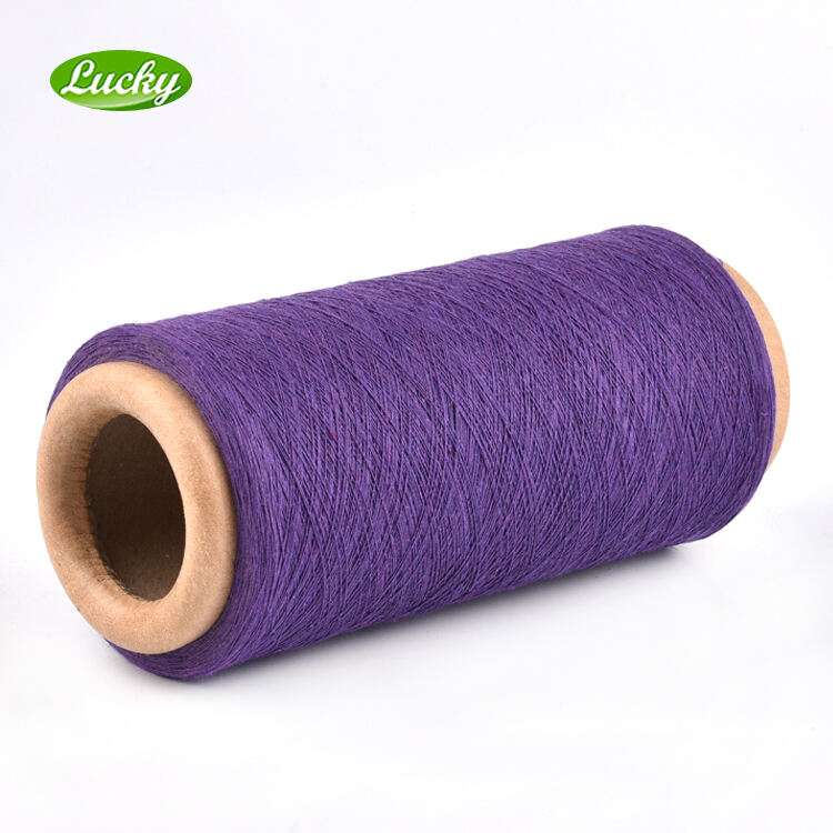 Regenerated NE8/1 NE12/1  OE Cotton Blended Yarn for Knitting and Weaving Good Strength Yarn details